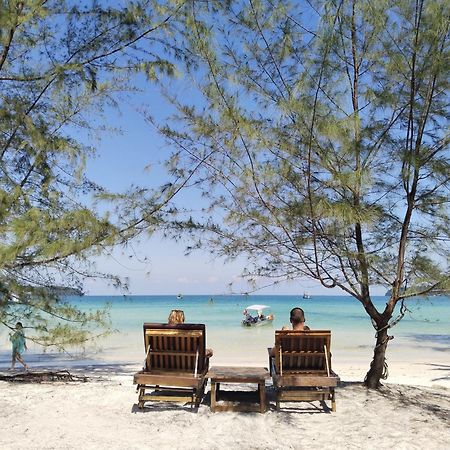 Green Blue Beach Hostel Koh Rong Sanloem Exterior foto