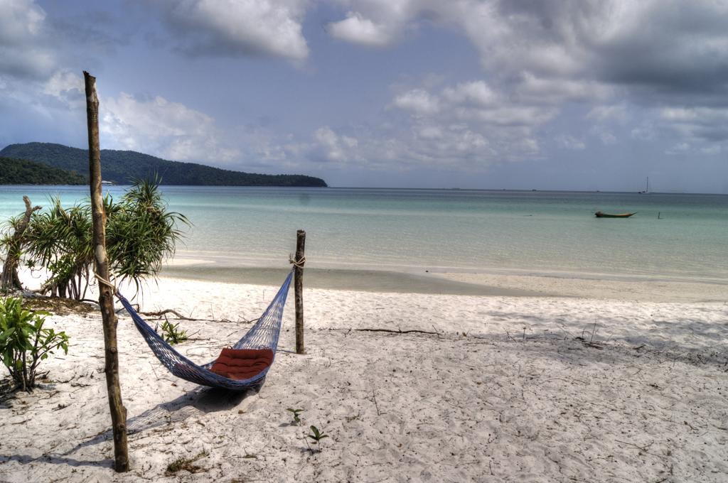 Green Blue Beach Hostel Koh Rong Sanloem Exterior foto